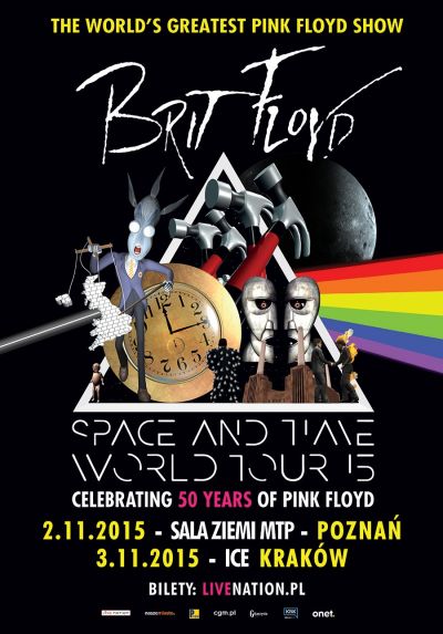 BRIT FLOYD The World's Greatest Pink Floyd Show - plakat