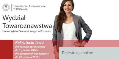 Rekrutacja na Wydziale Towaroznawstwa w UE w Poznaniu