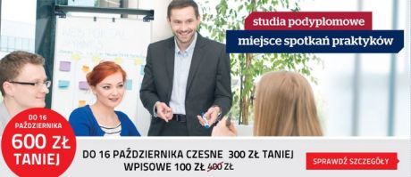 Promocja na studia podyplomowe w WSB w Poznaniu