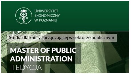 Trwa rekrutacja na II edycję studiów Master of Public Administration w UEP