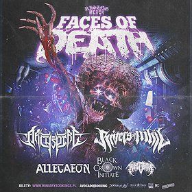Rising Merch Faces Of Death Tour 2021 %2F Poznań