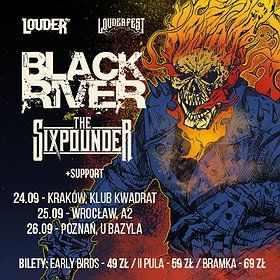 Jesień z Louder Fest, edycja klubowa - Black River, The Sixpounder + support | Poznań
