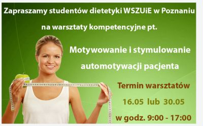 Warsztaty dla studentów - plakat